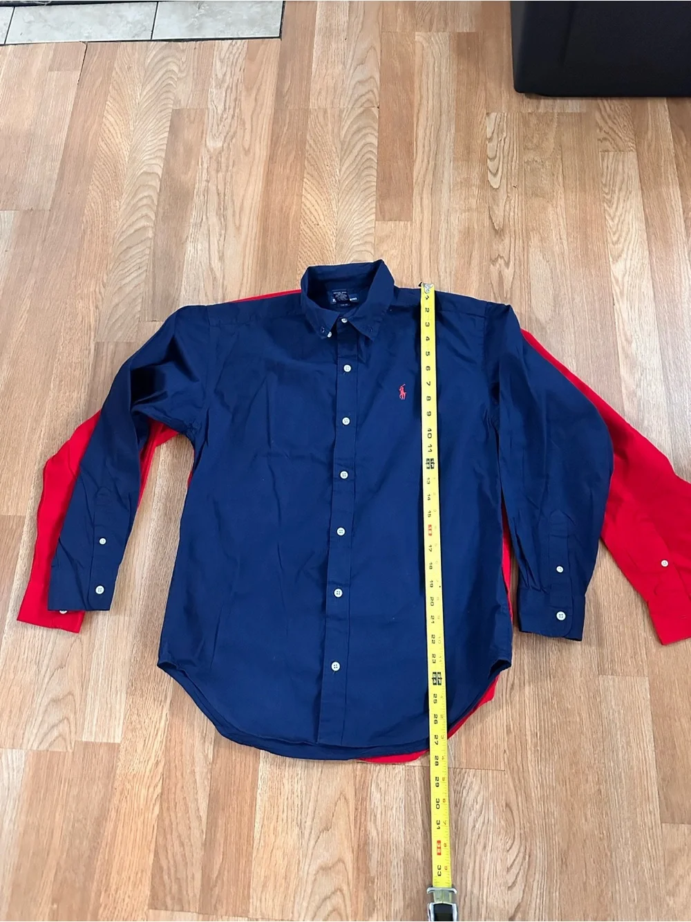 Ralph Lauren kids Button-Down Shirts in Navy and Red